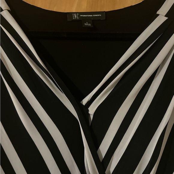 INC. pinstripe maxi dress - Picture 3 of 3